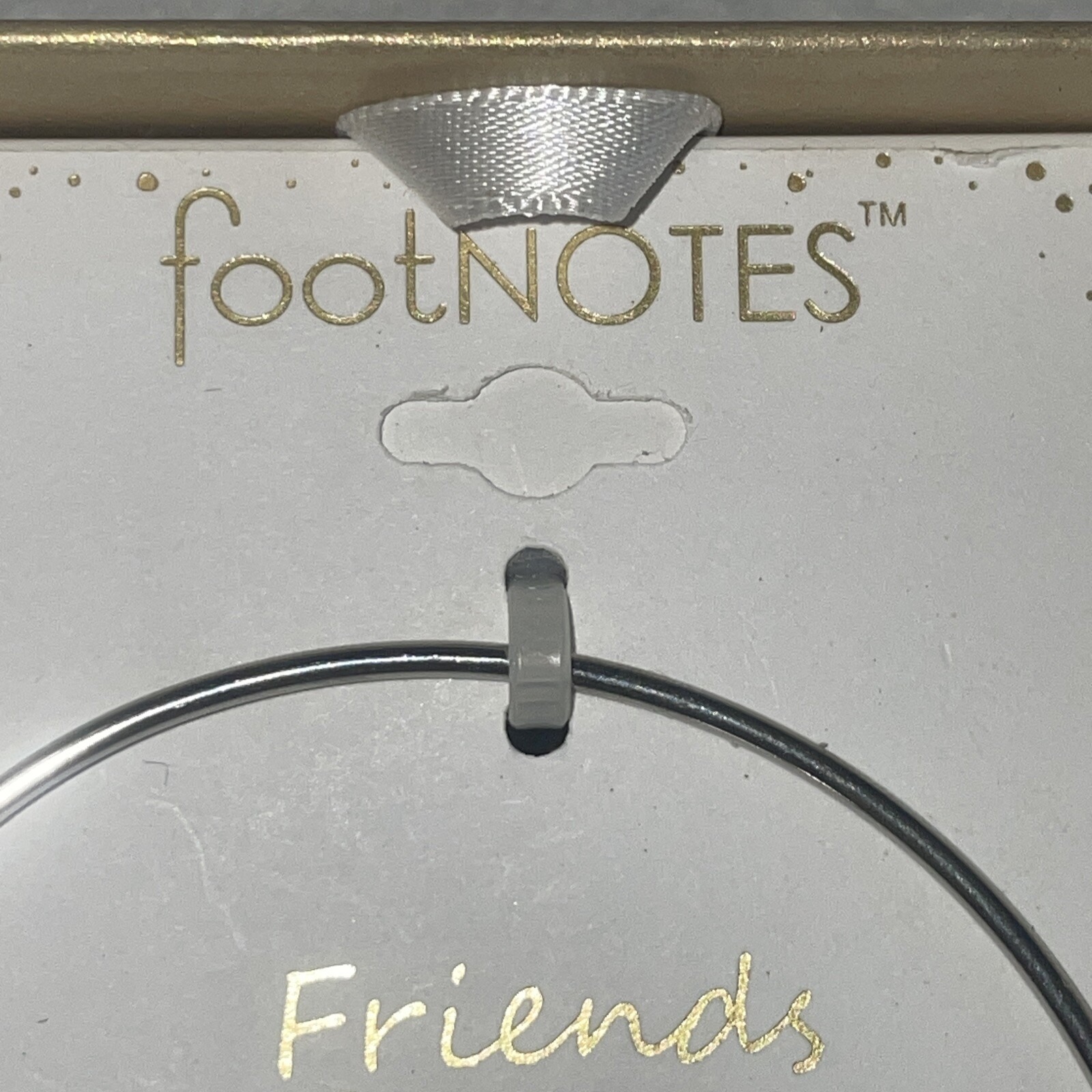 Footnotes "Friends Forever" Stainless Steel Expandable Bracelet With Charms Nib — image 6 of 8